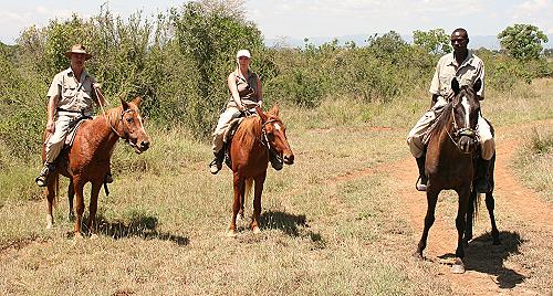 Horse riding safari kenya