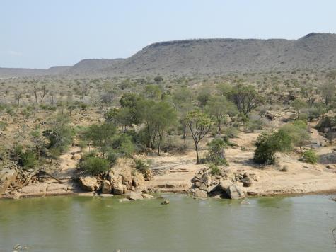 Galana River, Crocodil point,Tsavo Ost