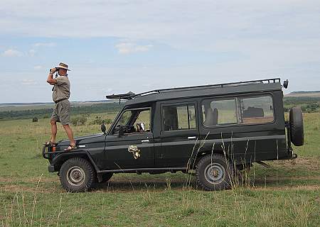 Masai Mara, Game Drive