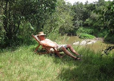 relaxen im Mara Bush Camp