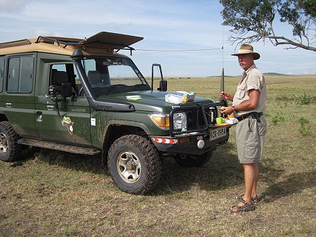 Frühstück im Busch der Masai Mara