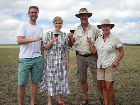 Bushdrink - Pause in der Masai Mara