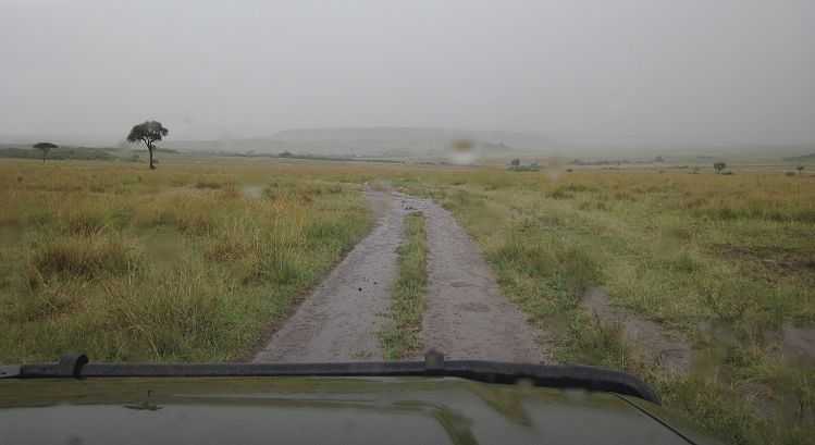 Masai Mara, der Regen kommt