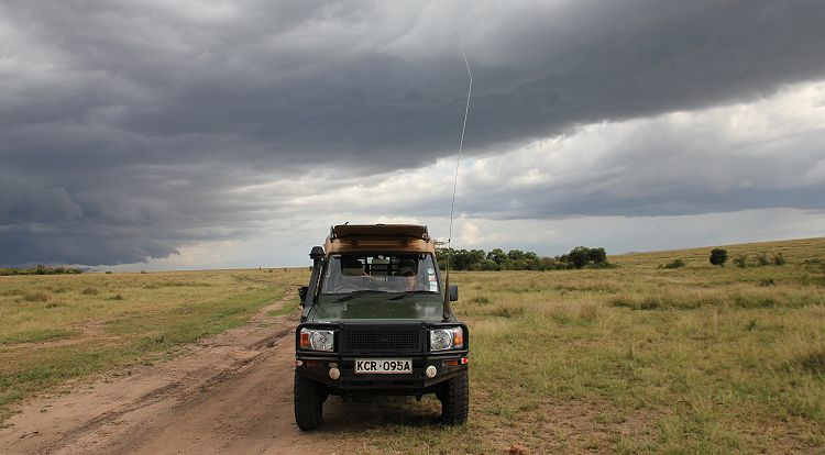 der Regen kommt Masai Mara