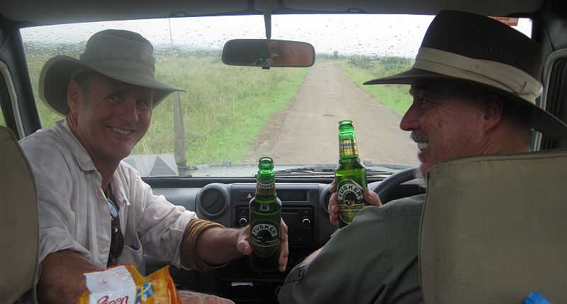 Weiße Nashörner im Nairobi National Park