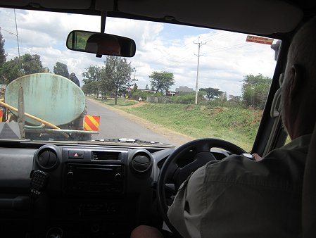 auf dem Weg zum Lake Baringo