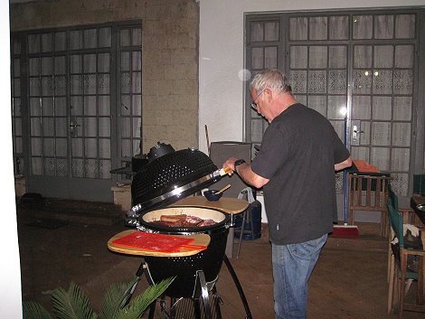 bei Freunden in Nairobi