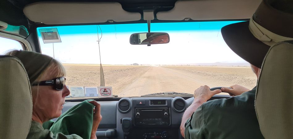 Pirschfahrt im Amboseli