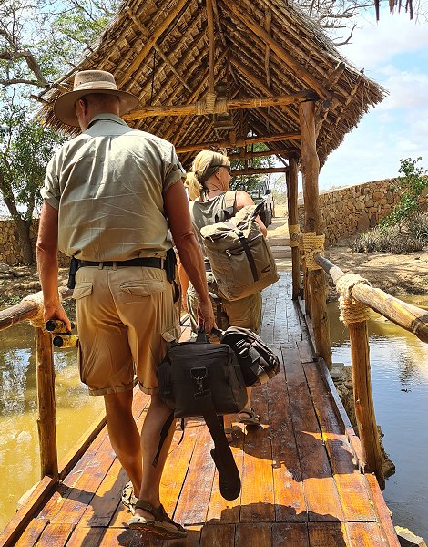 Galana Crocodile Camp - Tsavo Ost National Park