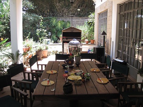 Bei Freunden in Nairobi