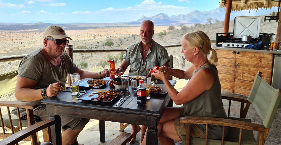 Leopards Lair Cottage im Lumo Conservancy