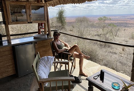 Leopards Lair Cottage im Lumo Conservancy