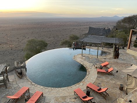zu Besuch an der Lions Bluff Lodge