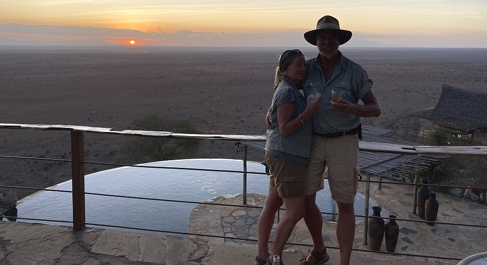 zu Besuch an der Lions Bluff Lodge