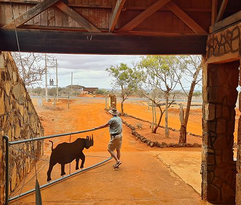 Maktau Gate, Tsavo west National Park
