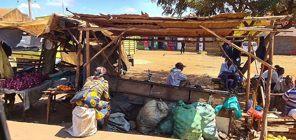 auf dem Weg zum Amboseli Bush Camp