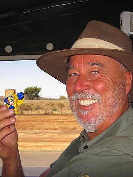 auf dem Weg zum Amboseli Bush Camp