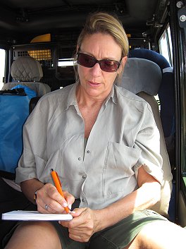 auf dem Weg zum Amboseli Bush Camp