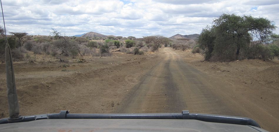 auf dem Weg zum Tsavo West National Park
