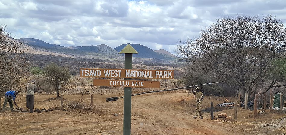 Tsavo West Chyulu Gate