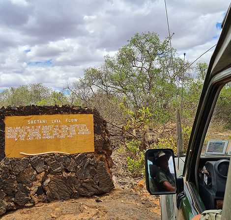 Shetani Lava Feld - Tsavo West