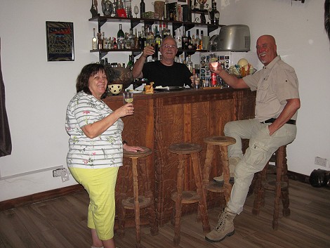 bei Freunden in Nairobi
