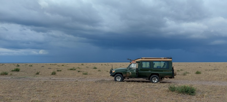 Unwetter in der Masai Mara