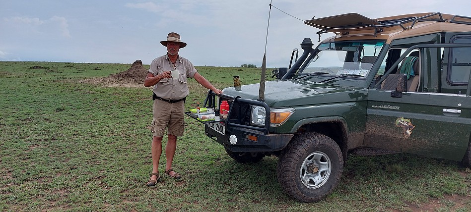 Bushbreakfast in der Masai Mara
