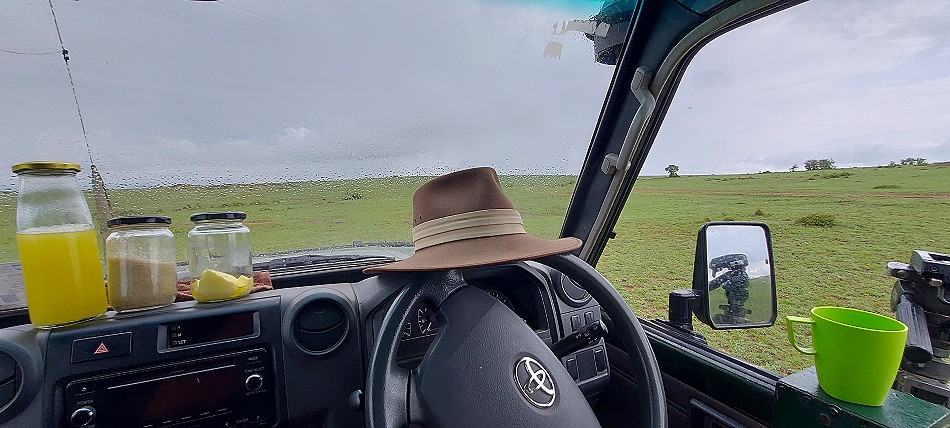 Buschfrühstück in der Masai Mara