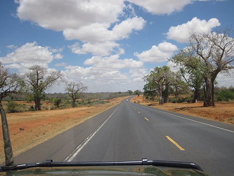Auf dem Weg ins Boko Boko Guesthouse