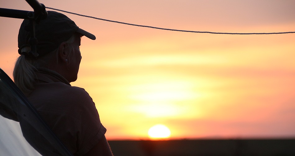 Sundowner in der Masai Mara