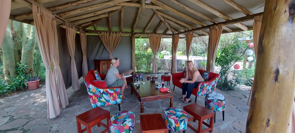 Aurba Mara Safari Camp - Treffen mit Jay