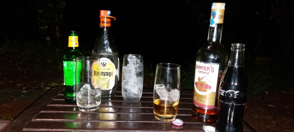später Sundowner im Aruba Mara Camp