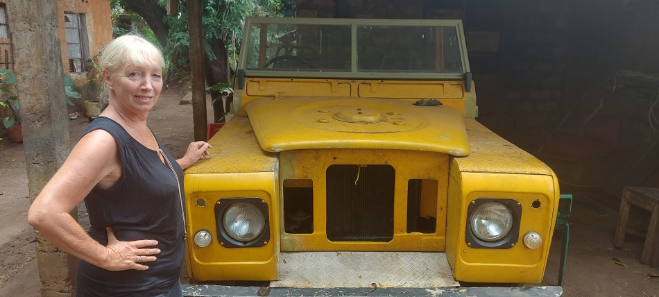 unser alter Land Rover 109