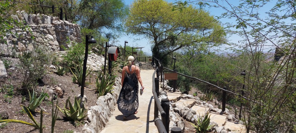 oben in der Soroi Lions Bluff Lodge