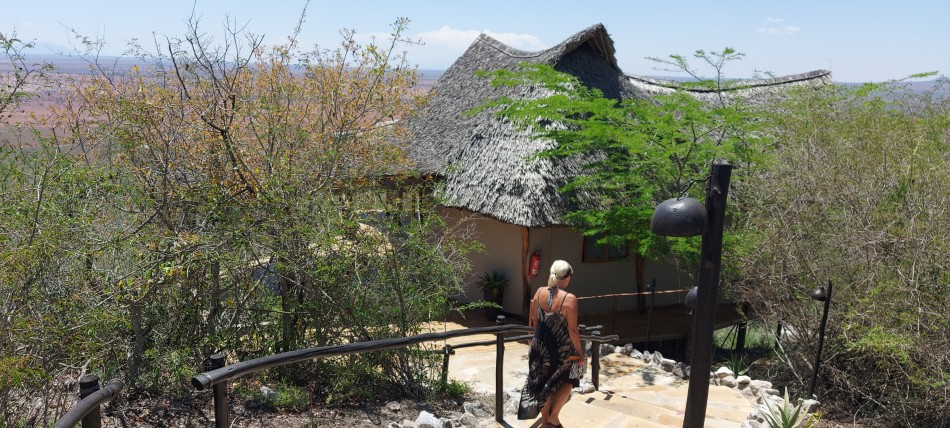 oben in der Soroi Lions Bluff Lodge
