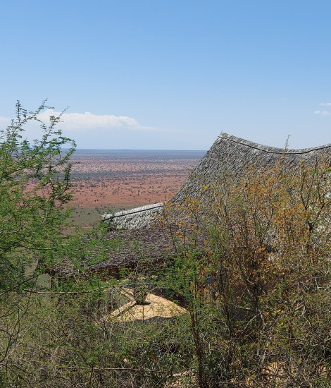 oben in der Soroi Lions Bluff Lodge