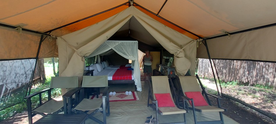 Soroi Mara Bush Camp - Buch Tent - Ol Kiombo, Masai Mara