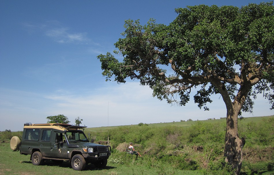 Bushbreakfast in der Masai Mara