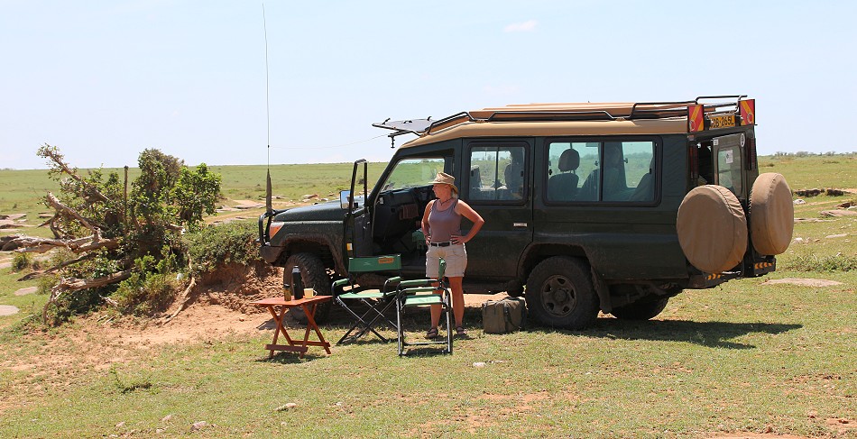 Bush Lunch in der Masai Mara