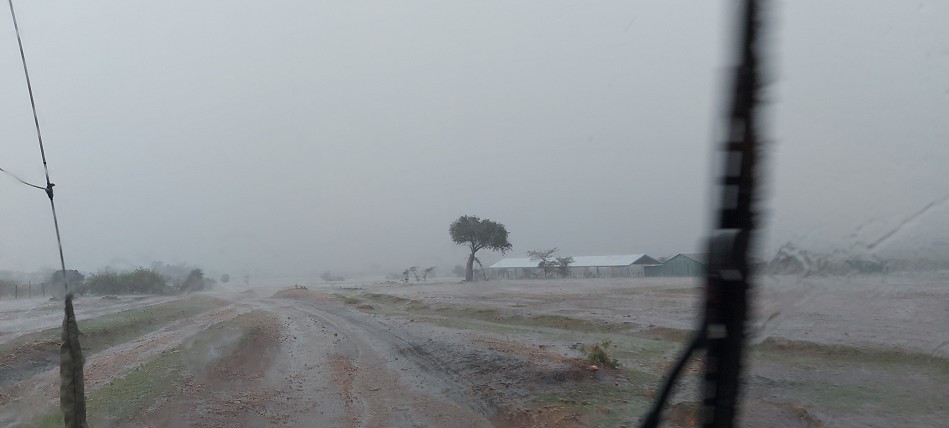 Unwetter in der Masai Mara