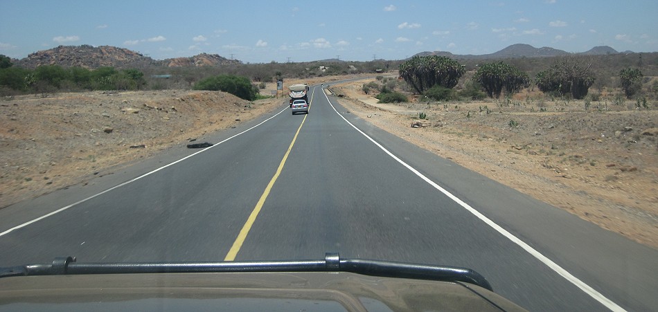 unterwegs nach Nairobi