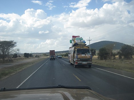 unterwegs nach Nairobi