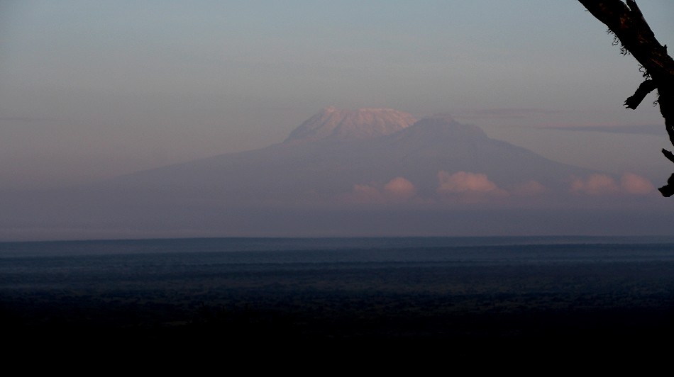 Soroi Leopards Lair Cottage, Blick auf den Kilimanjaro