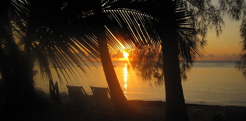 Sonnenaufgang am Msambweni Beach, Mbuyu Beach Bungalows