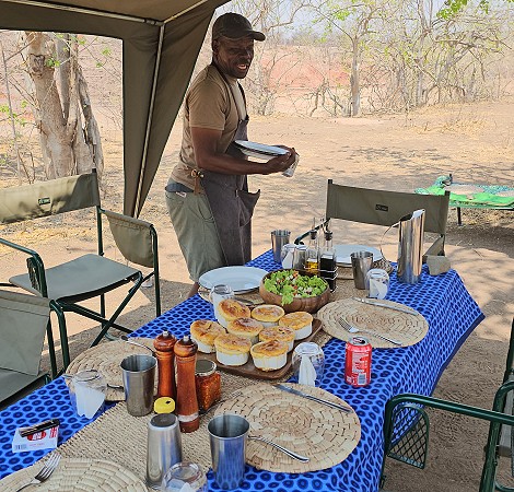 Bush Camping im Hwange National Park