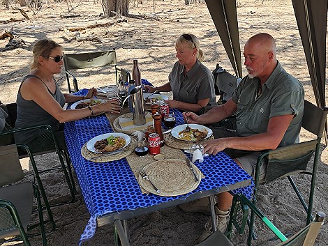 Acacia Camp, Inzila Mobile Safaris