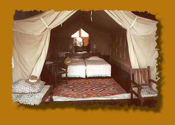 Luxus im Finch hatton Camp; Tsavo West