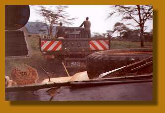 Landy wird vom KWS abgeschleppt, Lake Nakuru National Park