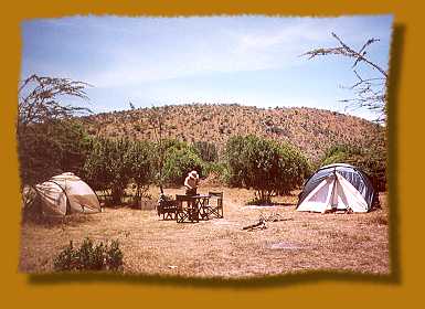 unser Camp in der Masai Mara